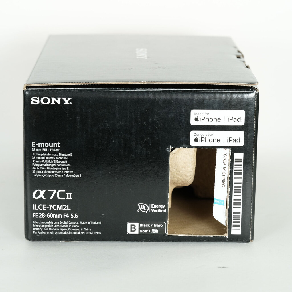 SONY α7C II（ILCE-7CM2）