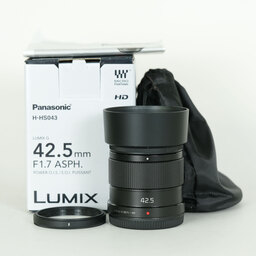 Panasonic LUMIX G 42.5mm / F1.7 ASPH. / POWER O.I.S.