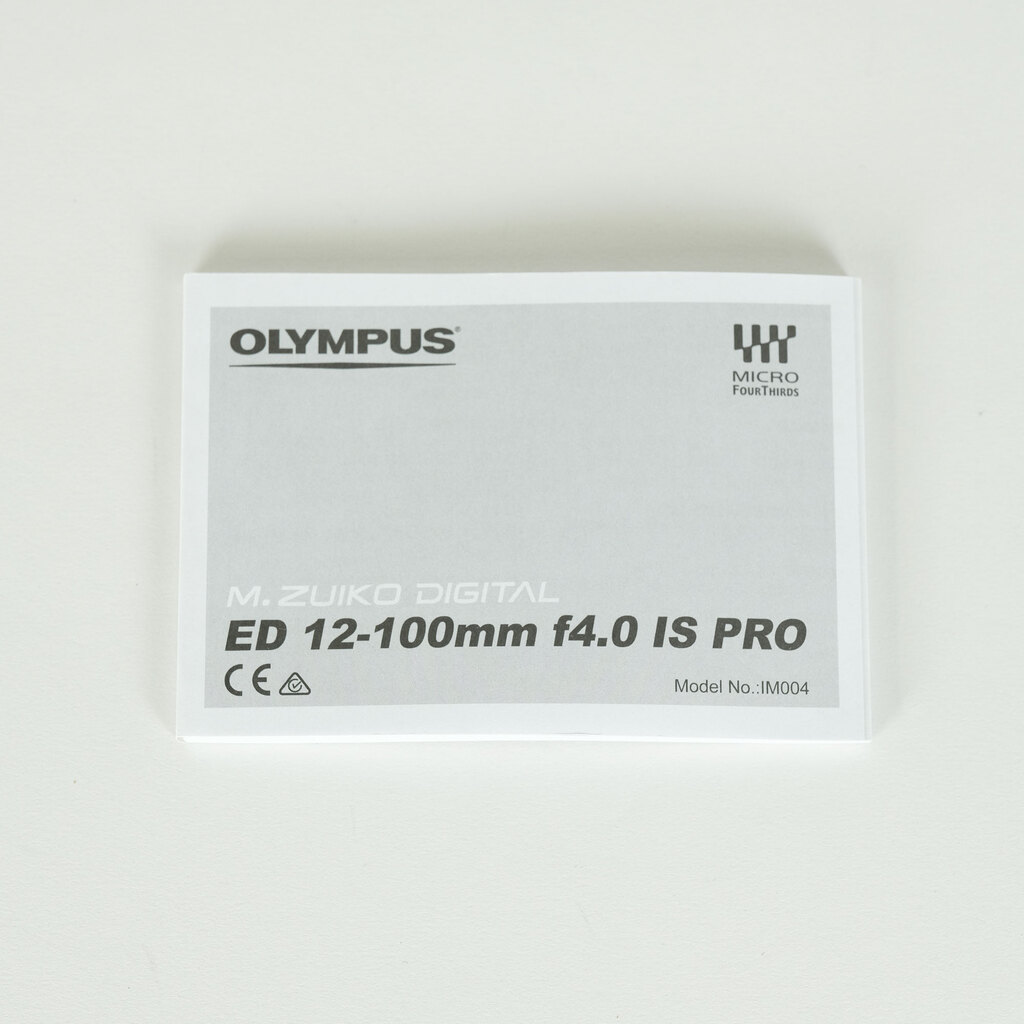 OLYMPUS M.ZUIKO DIGITAL ED 12-100mm F4.0 IS PRO