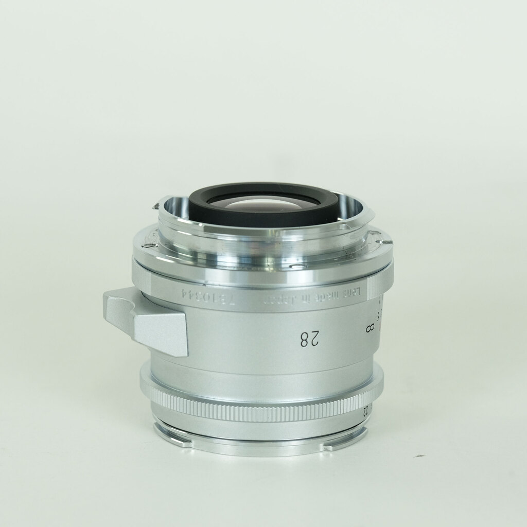 コシナ フォクトレンダー ULTRON Vintage Line 28mm F2 Aspherical Type II VM シルバー