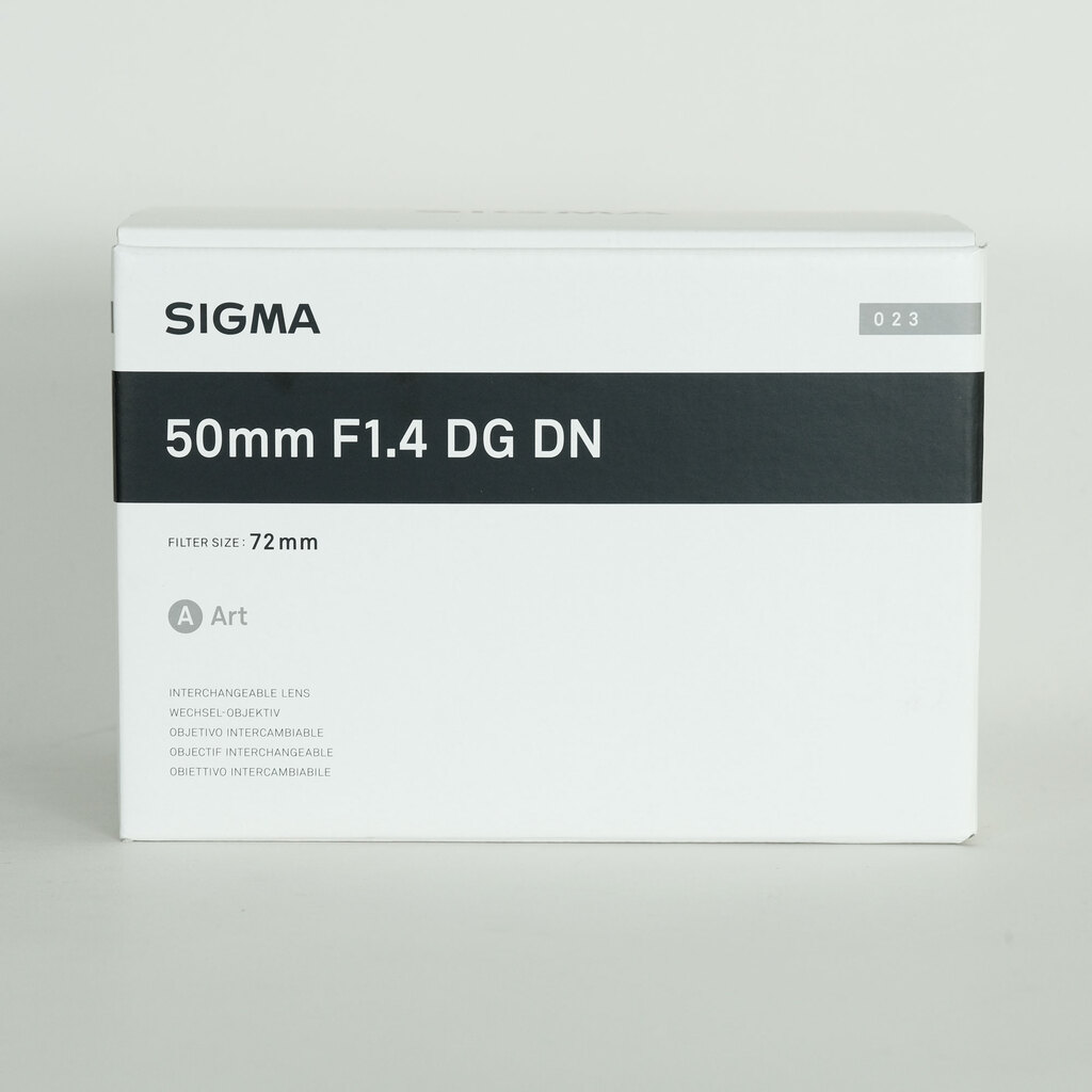 SIGMA 50mm F1.4 DG DN｜Art [ソニーE用]