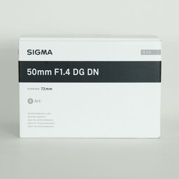 SIGMA 50mm F1.4 DG DN｜Art [ソニーE用]