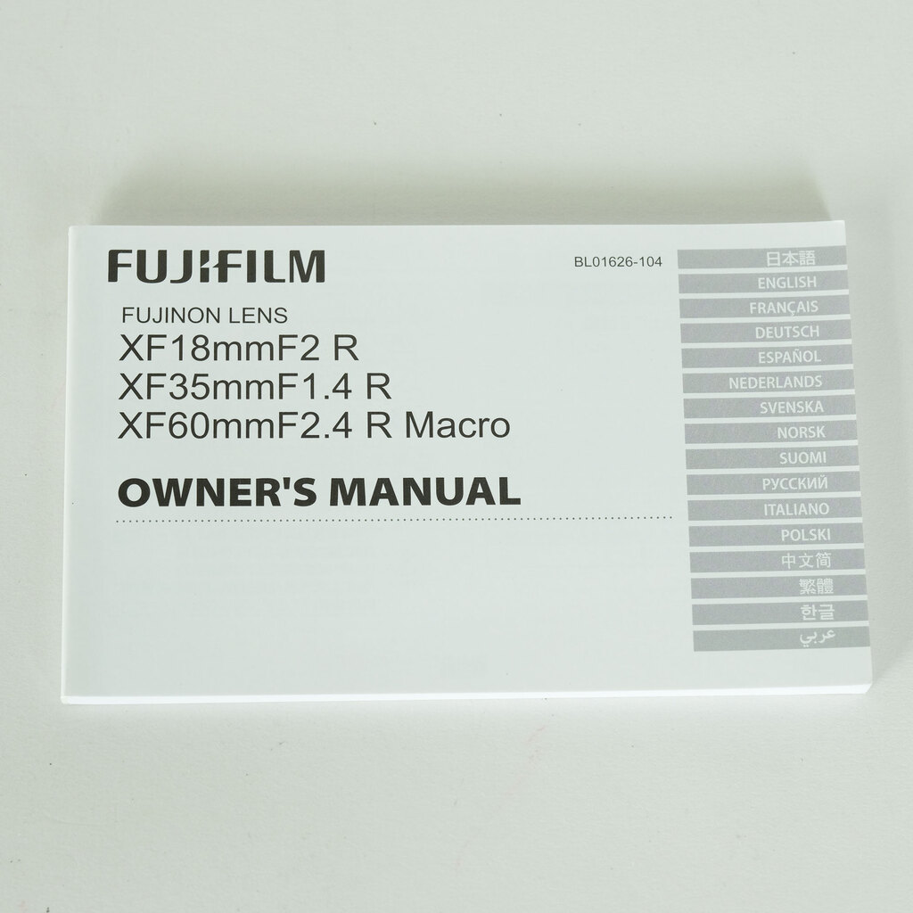 FUJIFILM XF35mmF1.4 R