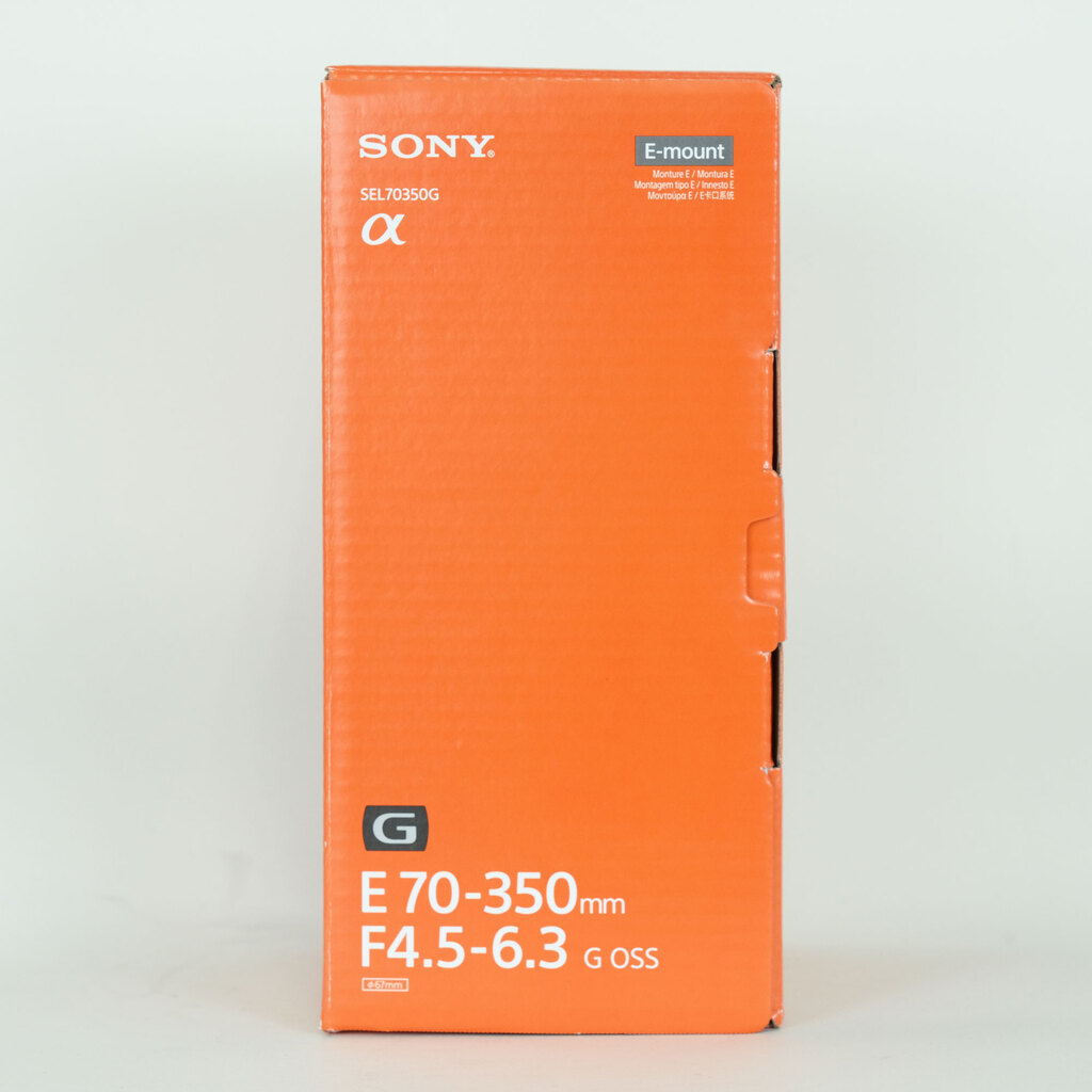 SONY E 70-350mm F4.5-6.3 OSS SEL70350G