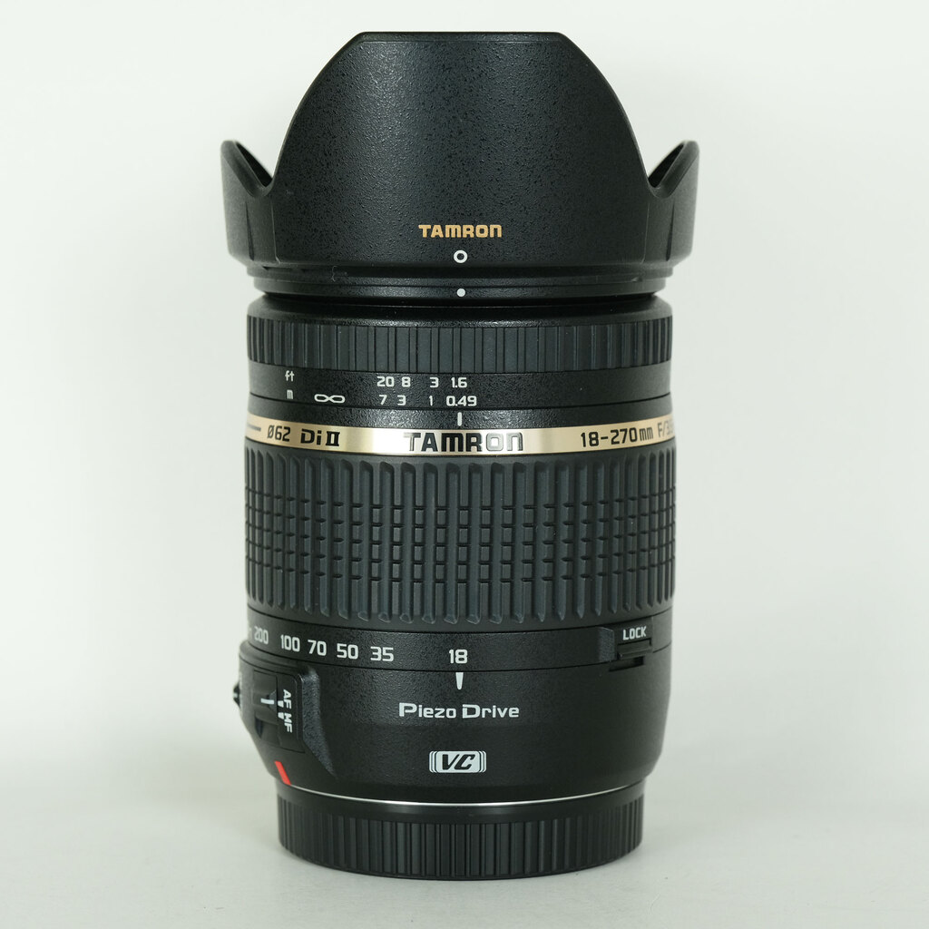 TAMRON 18-270mm F3.5-6.3 DiII VC PZD/Model B008E（キヤノンEF用）