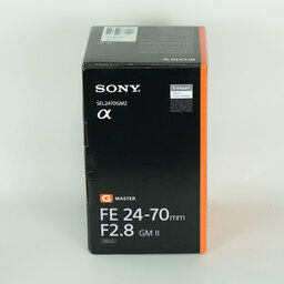 SONY FE 24-70mm F2.8 GM II SEL2470GM2 SONY FE 24-70mm F2.8 GM II SEL2470GM2