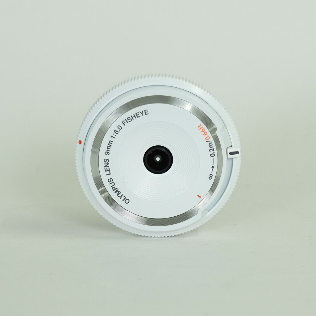 OLYMPUS フィッシュアイボディキャップレンズ(9mm F8.0 FISHEYE) BCL-0980 ホワイト OLYMPUS フィッシュアイボディキャップレンズ(9mm F8.0 FISHEYE) BCL-0980 ホワイト