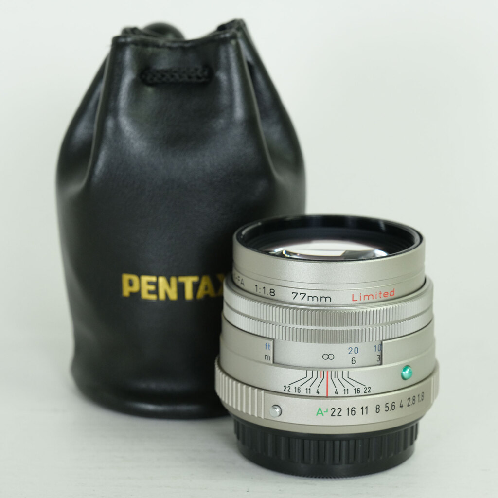 PENTAX HD FA 77mm F1.8 Limited シルバー