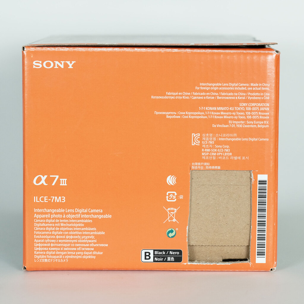 SONY α7 III（ILCE-7M3）