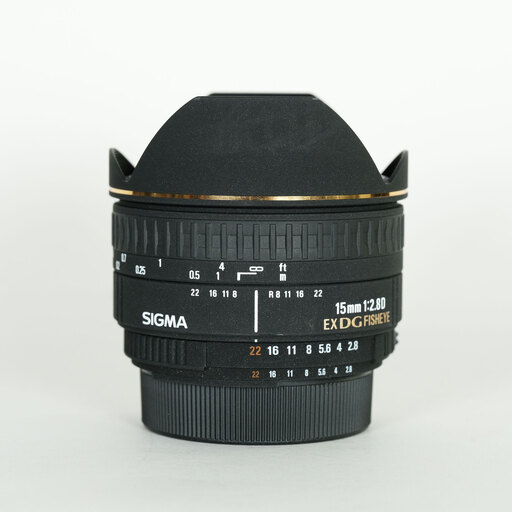 SIGMA 15mm F2.8EX DG DIAGONAL FISHEYE (ニコンF用)