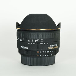 SIGMA 15mm F2.8EX DG DIAGONAL FISHEYE (ニコンF用)