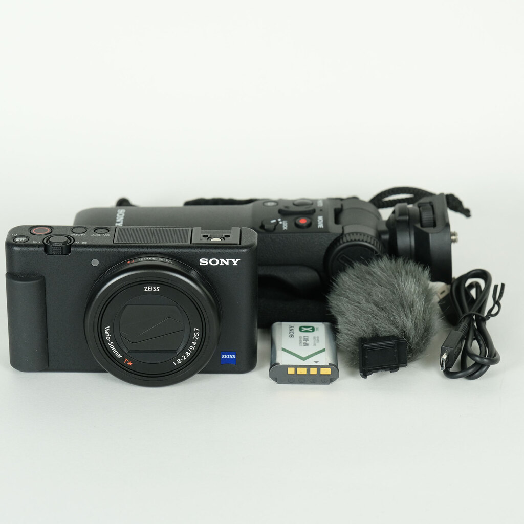 SONY VLOGCAM ZV-1G B �V���[�e�B���O�O���b�v�L�b�g �u���b�N