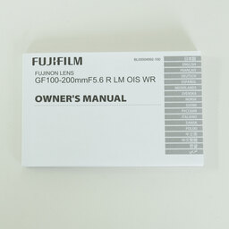 FUJIFILM GF100-200mmF5.6 R LM OIS WR FUJIFILM GF100-200mmF5.6 R LM OIS WR