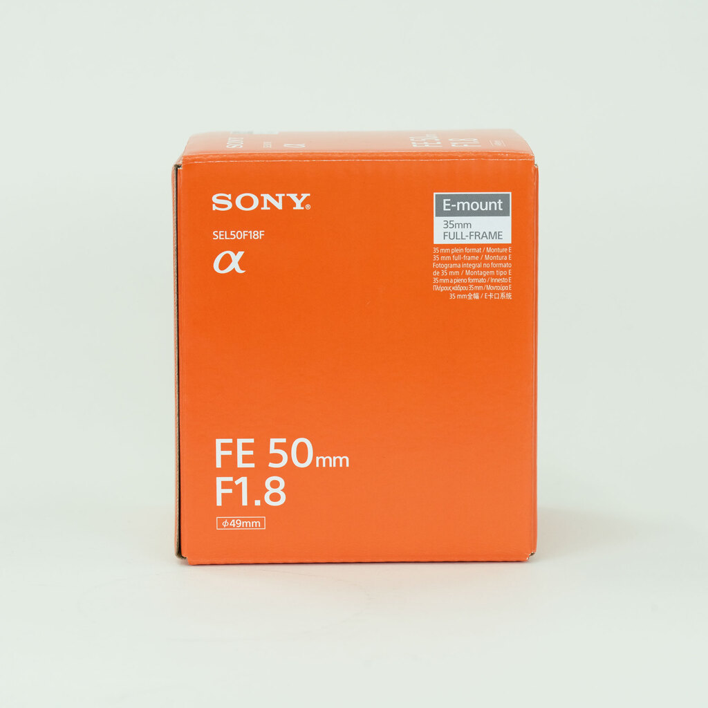 SONY FE 50mm F1.8 SEL50F18F SONY FE 50mm F1.8 SEL50F18F