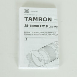 TAMRON 28-75mm F/2.8 Di III RXD (Model A036) [ソニーE用]