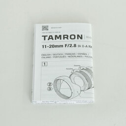 TAMRON 11-20mm F2.8 DiIII-A RXD (Model B060) [ソニーE用]
