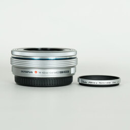 OLYMPUS M.ZUIKO DIGITAL ED 14-42mm F3.5-5.6 EZ シルバー