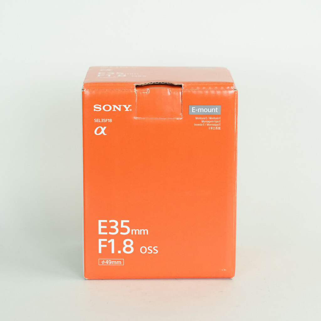 SONY E 35mm F1.8 OSS SEL35F18 SONY E 35mm F1.8 OSS SEL35F18
