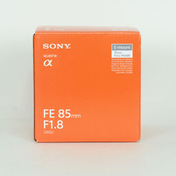 SONY FE 85mm F1.8 SEL85F18