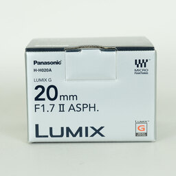 Panasonic LUMIX G 20mm F1.7 II ASPH.