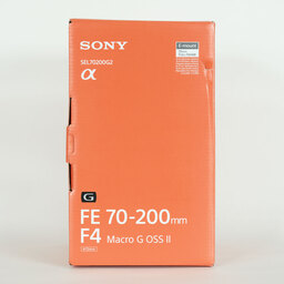 SONY FE70-200mm F4 Macro G OSS II SEL70200G2 SONY FE70-200mm F4 Macro G OSS II SEL70200G2