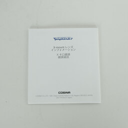 Voigtlander NOKTON 23mm F1.2 Aspherical [フジフイルムX用]