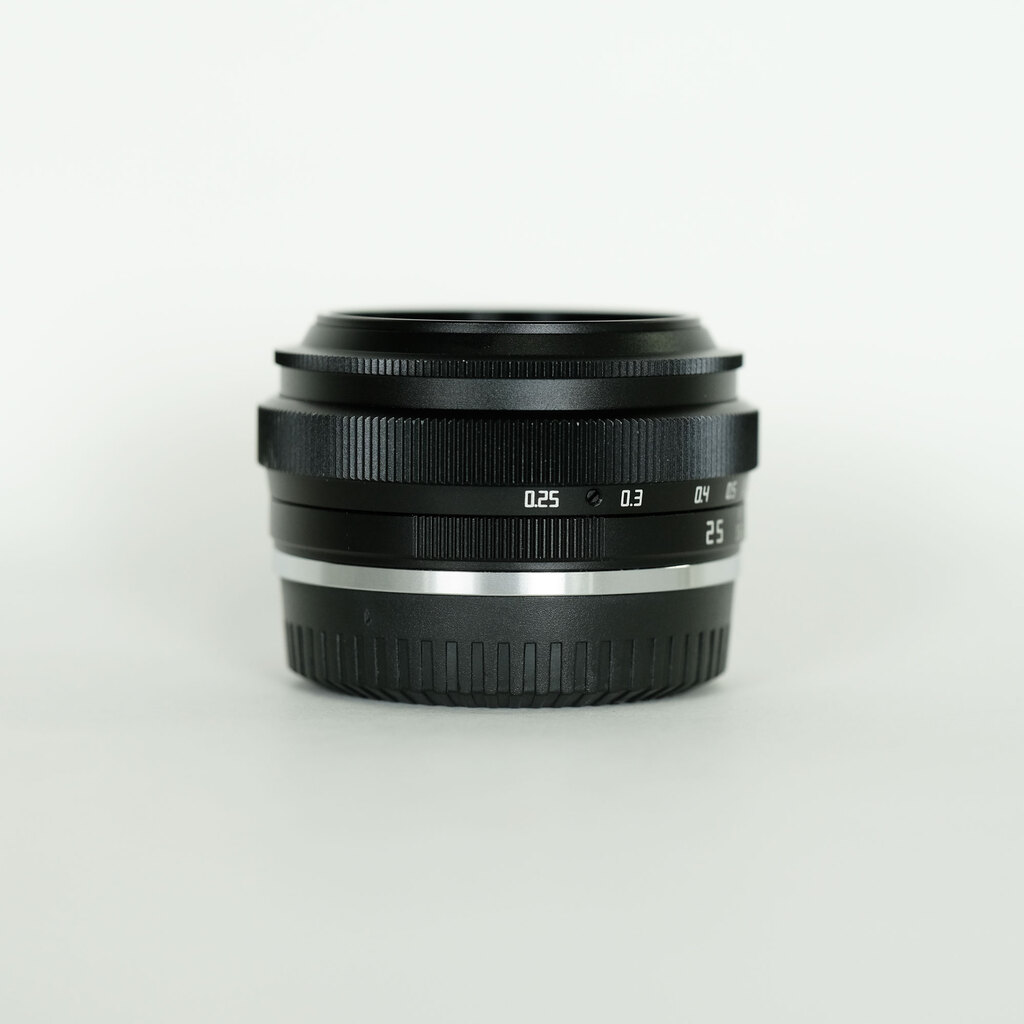 銘匠光学 TTArtisan 25mm F2 C (フジフイルムX用) ブラック 銘匠光学 TTArtisan 25mm F2 C (フジフイルムX用) ブラック