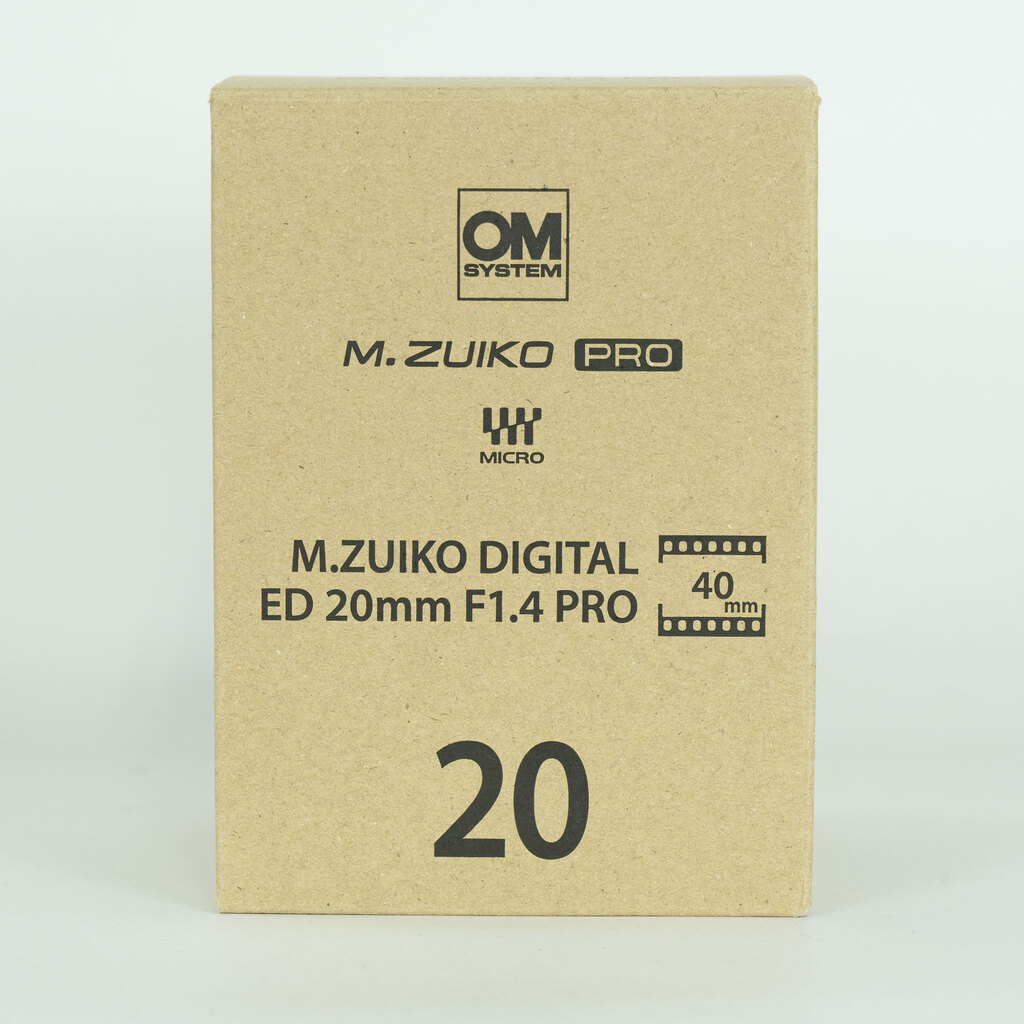 OLYMPUS M.ZUIKO DIGITAL ED 20mm F1.4 PRO