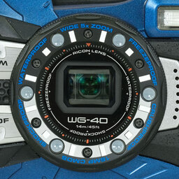 RICOH WG-40W ブルー