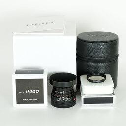 Light lens lab M 50mm f/2 ライカM用 ヴィンテージブラック セット(フード、UVフィルター付属)