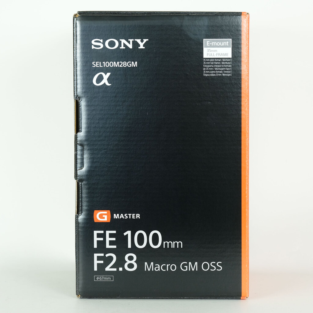 SONY FE 100mm F2.8 Macro GM OSS SEL100M28GM