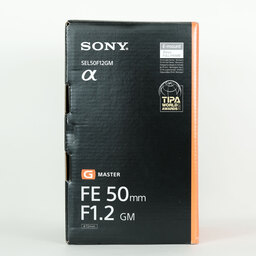 SONY FE 50mm F1.2 GM SEL50F12GM