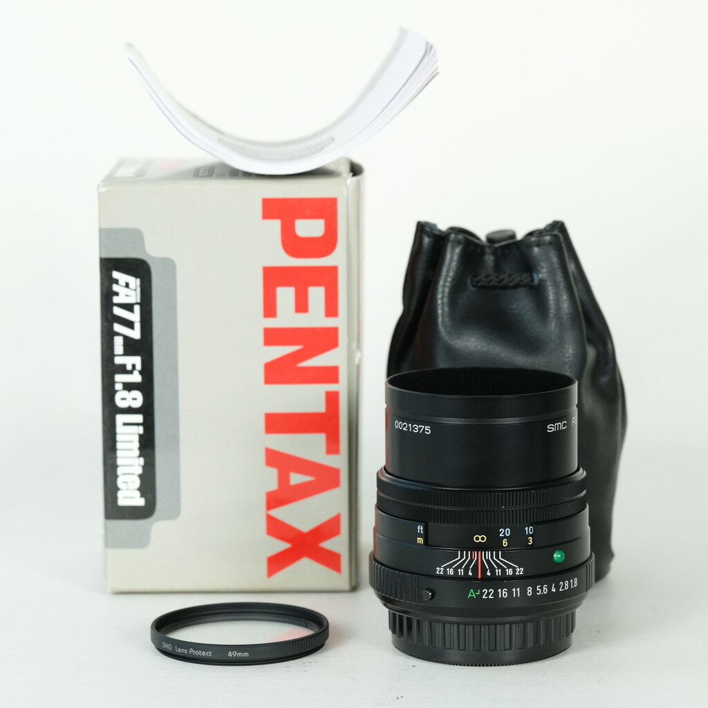 PENTAX FA77mm F1.8 Limited ブラックの出品 | ONE SCENE（ワンシーン）