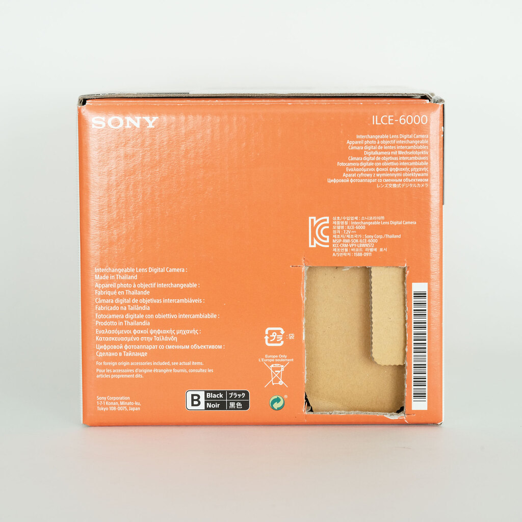 SONY α6000（ILCE-6000）