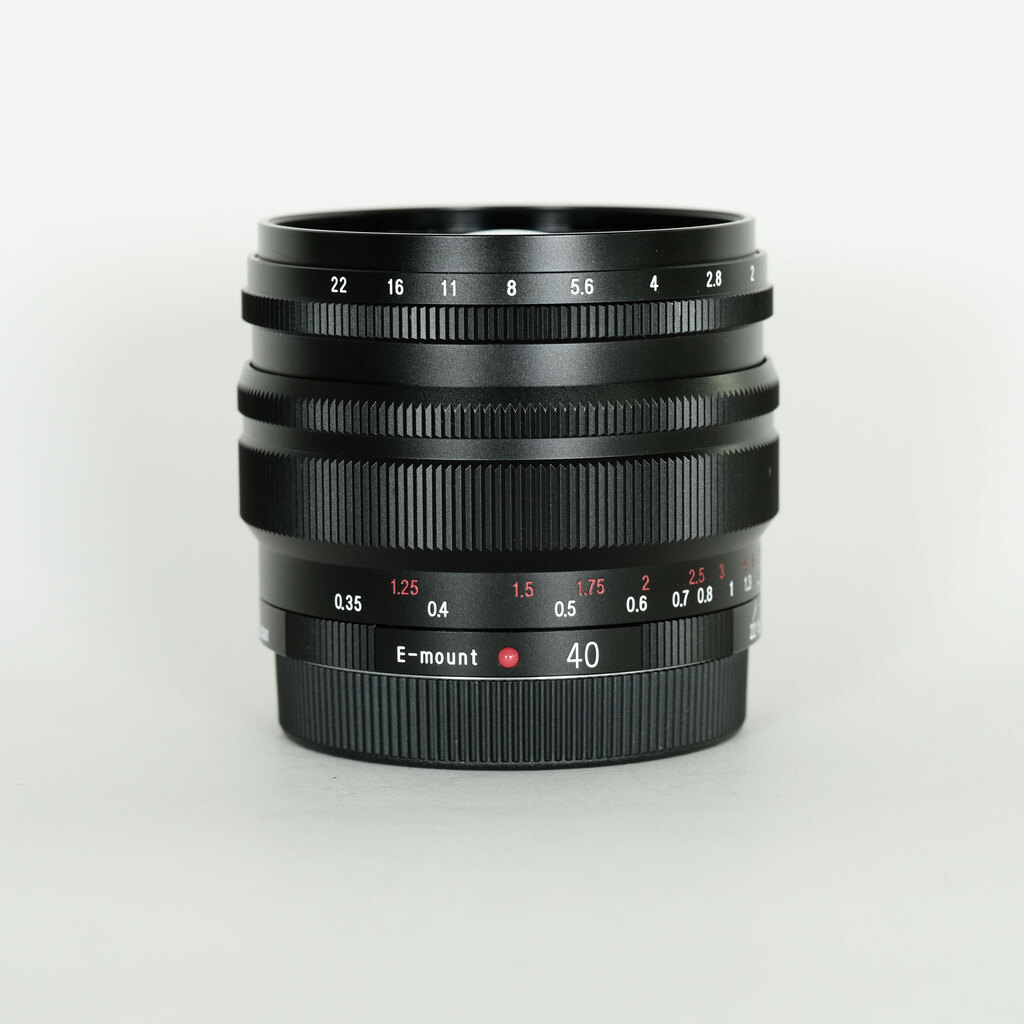 Voigtlander NOKTON 40mm F1.2 Aspherical SE E-mount (ソニーE用) Voigtlander NOKTON 40mm F1.2 Aspherical SE E-mount (ソニーE用)