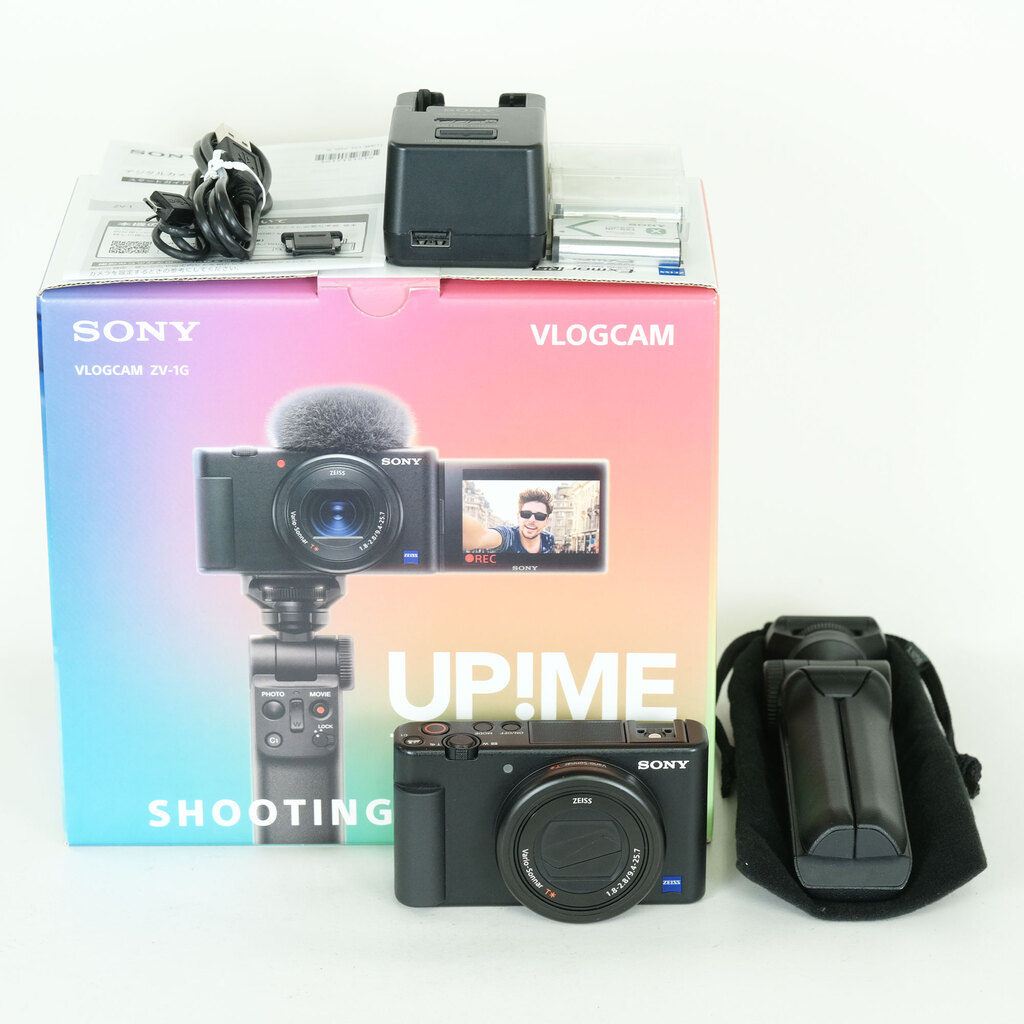 SONY VLOGCAM ZV-1G B シューティンググリップキット ブラック