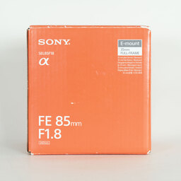 SONY FE 85mm F1.8 SEL85F18