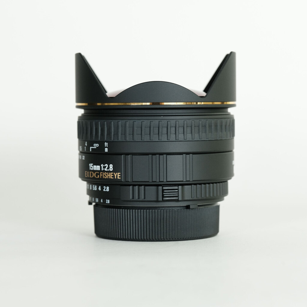 SIGMA 15mm F2.8EX DG DIAGONAL FISHEYE (ニコンF用)