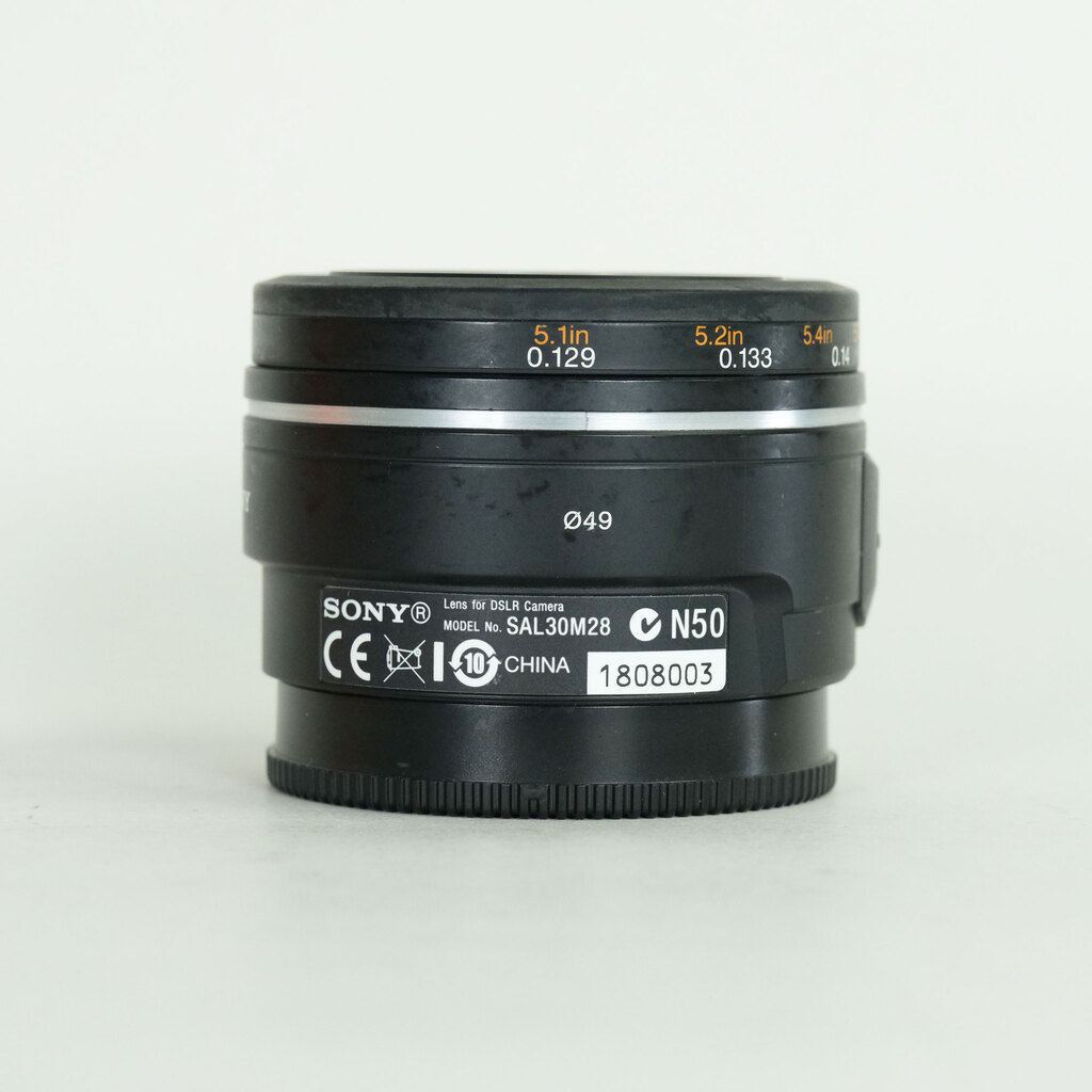 SONY DT30mm F2.8 Macro SAM SAL30M28(ソニーA用)