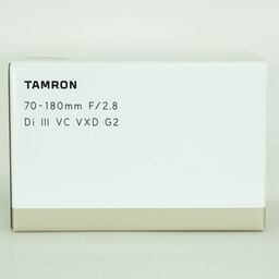TAMRON 70-180mm F/2.8 Di III VC VXD G2（Model A065） [ソニーE用]