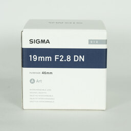 SIGMA A 19mm F2.8 DN (ソニーE用) ブラック SIGMA A 19mm F2.8 DN (ソニーE用) ブラック