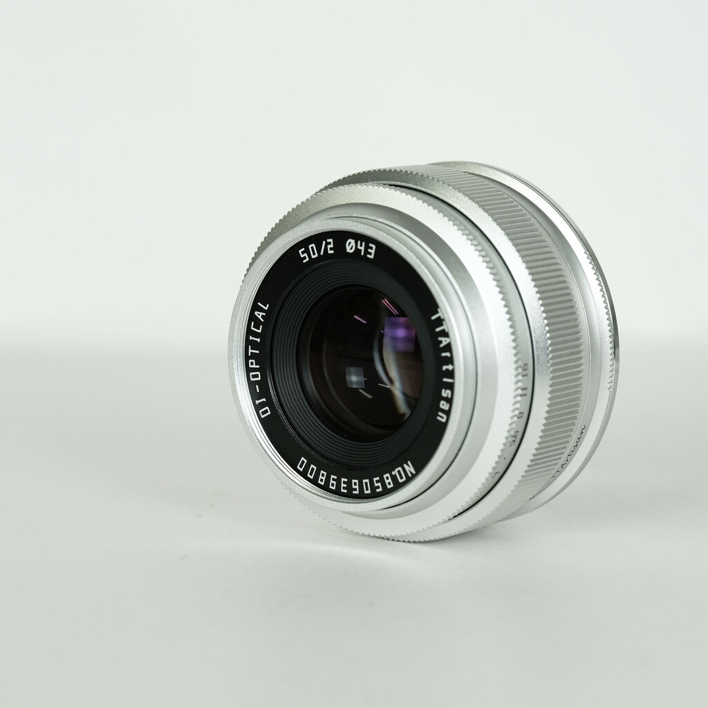 銘匠光学 TTArtisan 50mm F2 (ライカSL/TL用) シルバー