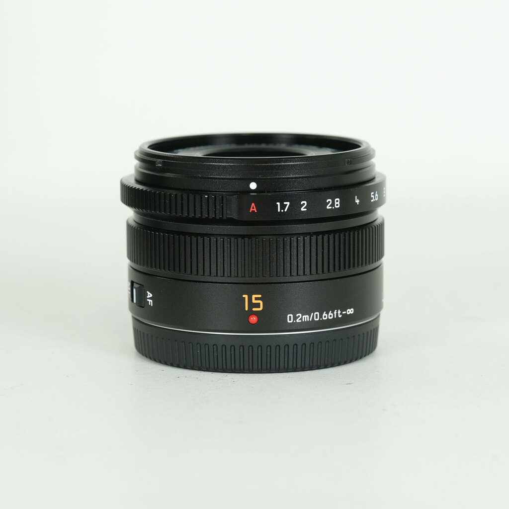 Panasonic LEICA DG SUMMILUX 15mm F1.7 ASPH. Panasonic LEICA DG SUMMILUX 15mm F1.7 ASPH.