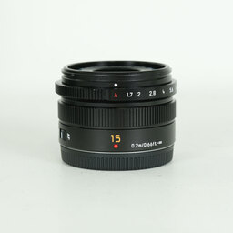 Panasonic LEICA DG SUMMILUX 15mm F1.7 ASPH. Panasonic LEICA DG SUMMILUX 15mm F1.7 ASPH.