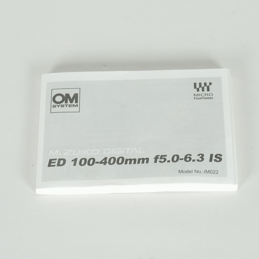 OLYMPUS M.ZUIKO DIGITAL ED 100-400mm F5.0-6.3 IS OLYMPUS M.ZUIKO DIGITAL ED 100-400mm F5.0-6.3 IS