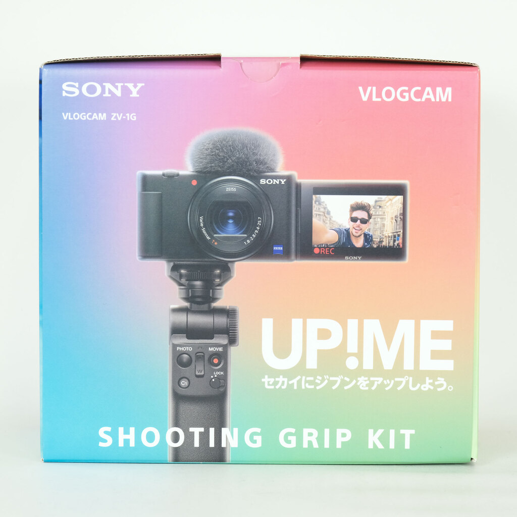SONY VLOGCAM ZV-1G B シューティンググリップキット ブラック