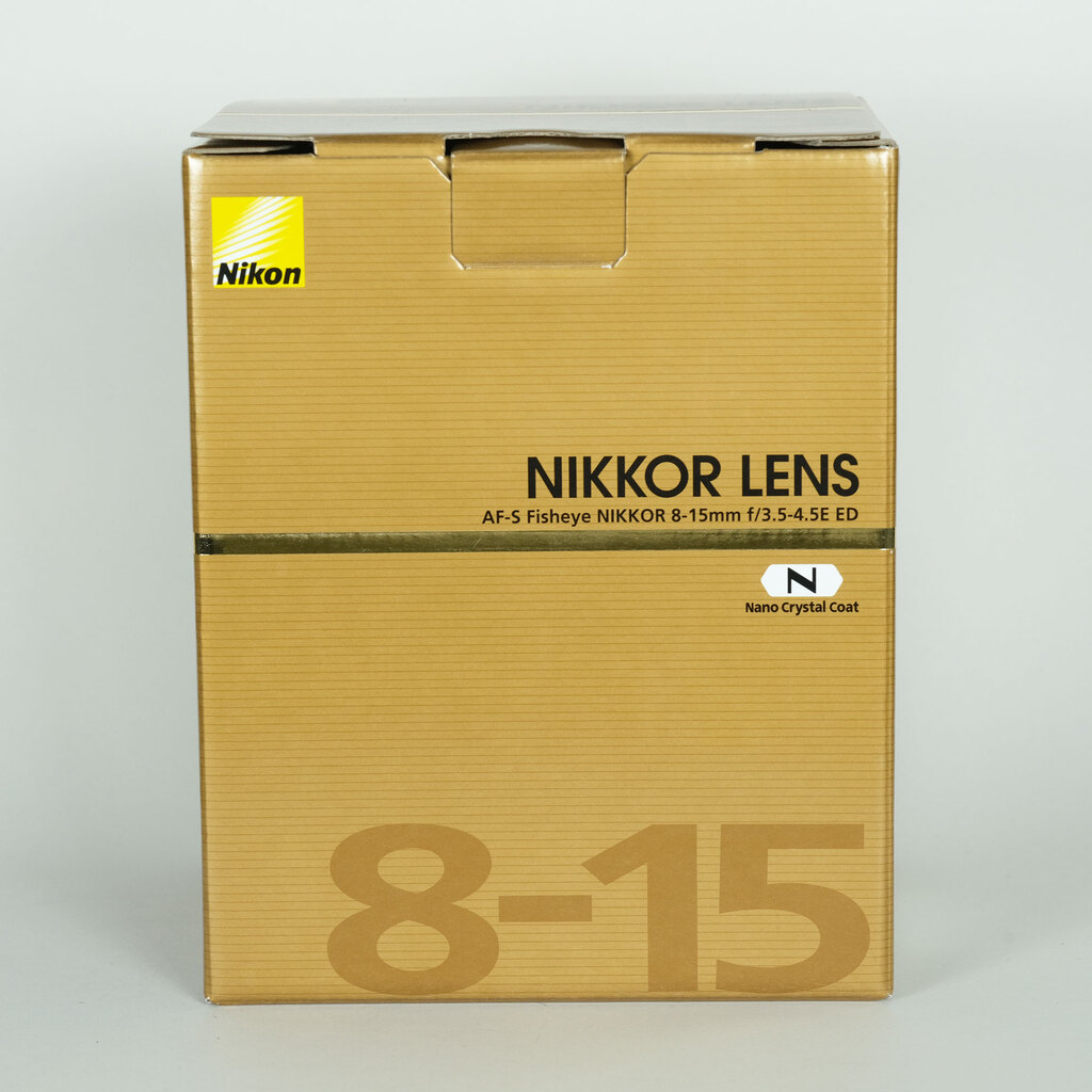 Nikon AF-S Fisheye NIKKOR 8-15mm f/3.5-4.5E ED