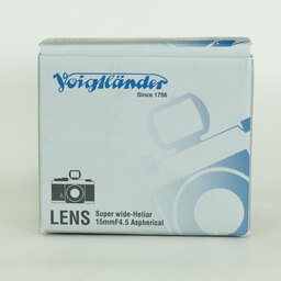 Voigtlander スーパーワイドヘリア 15mm F4.5 Aspherical ブラック