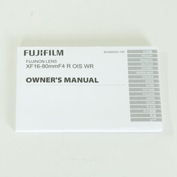 FUJIFILM XF16-80mmF4 R OIS WR