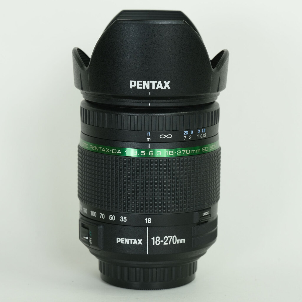PENTAX smc PENTAX-DA 18-270mmF3.5-6.3ED SDM